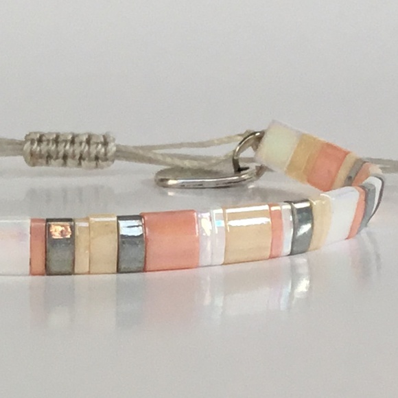 ⭐️HP⭐️Miyuki tila bead bracelet-Sand storm - Picture 3 of 3